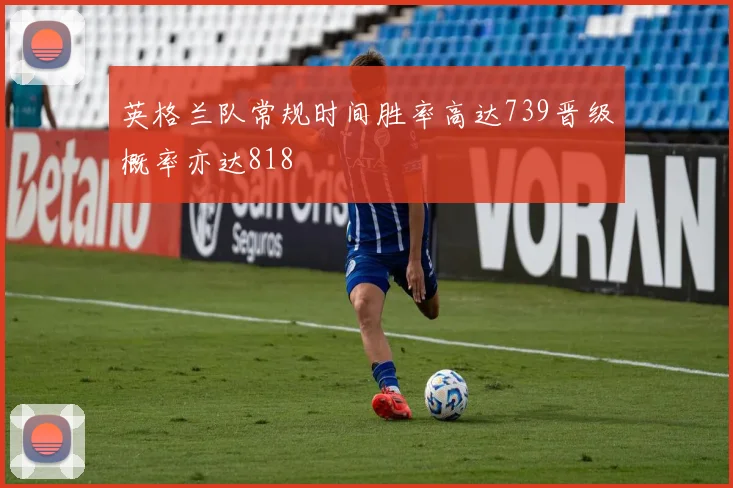 英格兰队常规时间胜率高达739晋级概率亦达818